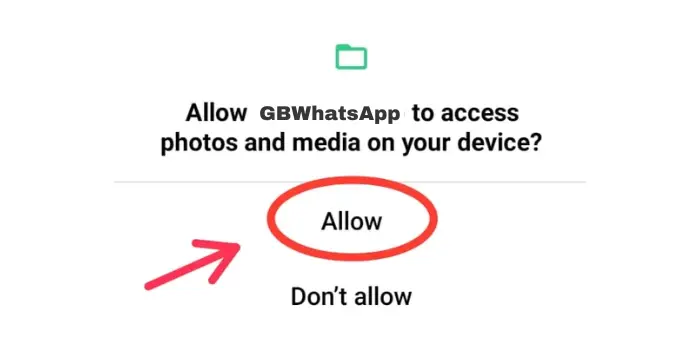 allow access