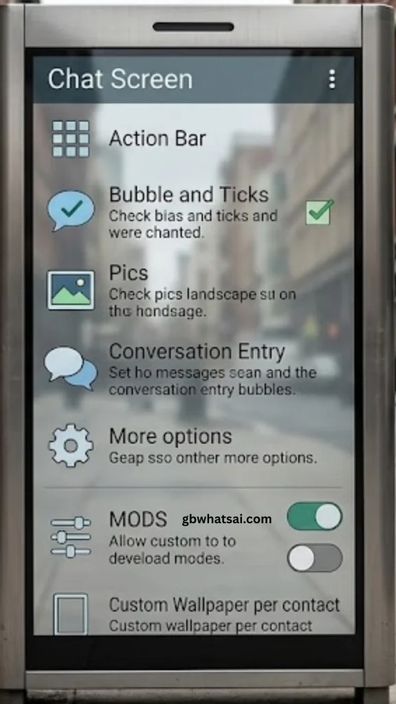 chat screen