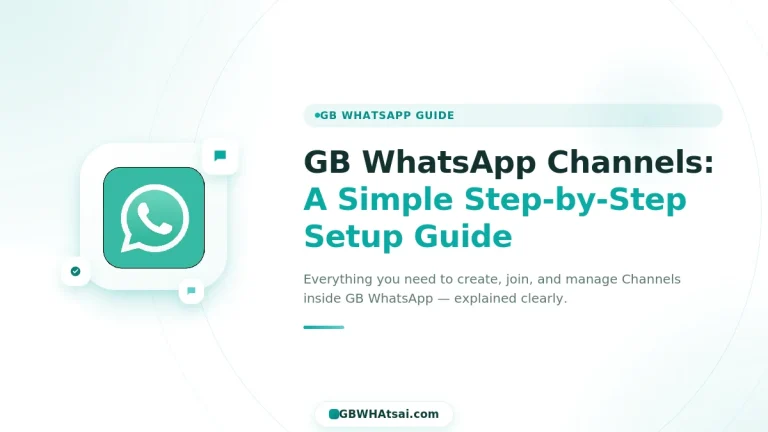 GB WhatsApp Channels