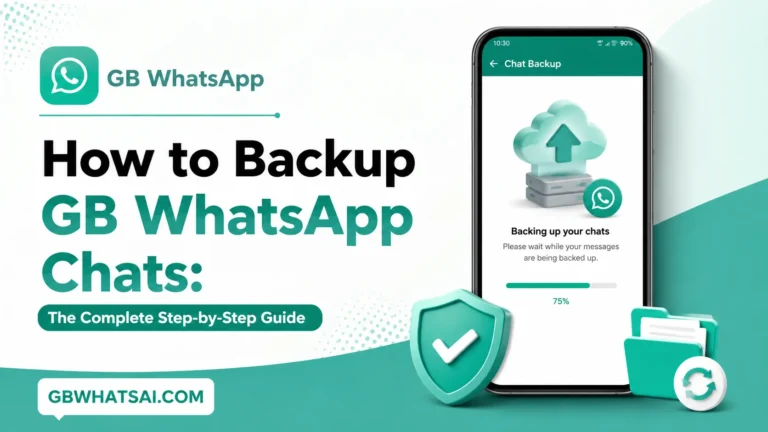 How to Backup GB WhatsApp Chats The Complete Step-by-Step Guide