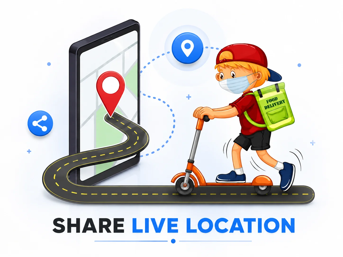 Share Live Location
