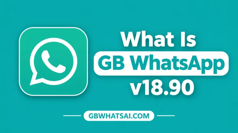 What Is GB WhatsApp v18.90