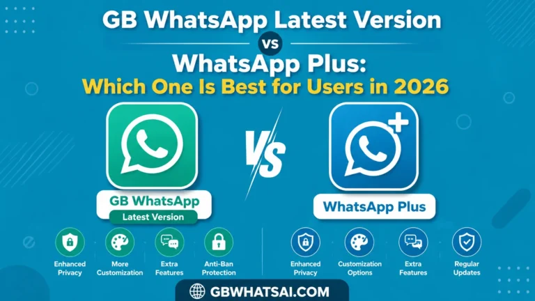 GB WhatsApp Latest Version vs WhatsApp Plus:
