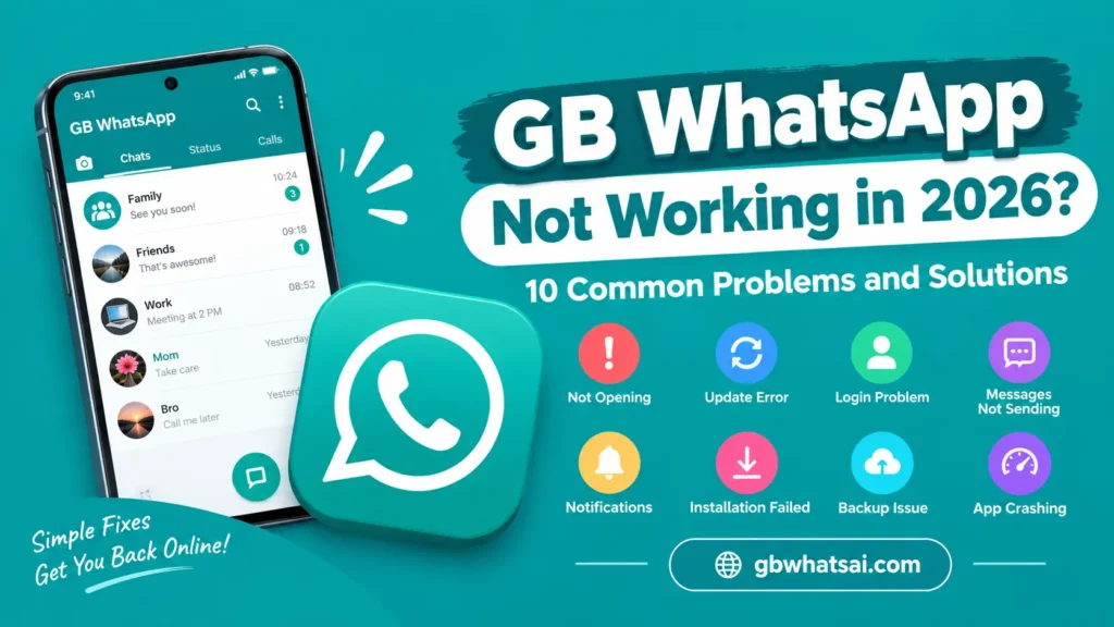 GB WhatsApp Not Working in 2026 10 Fixes