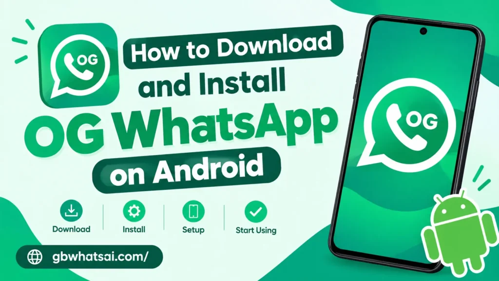 How to Download and Install OG WhatsApp on Android