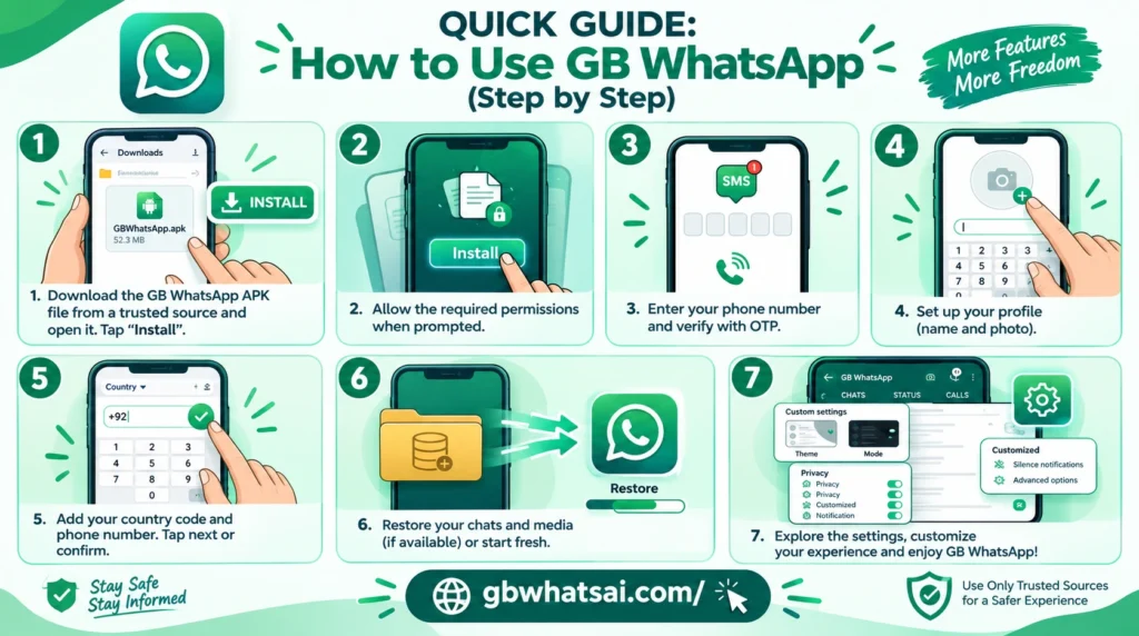 How to Switch from Official WhatsApp to GB WhatsApp Without Losing Chats
