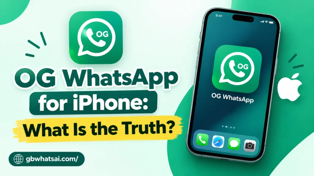 OG WhatsApp for iPhone What Is the Truth