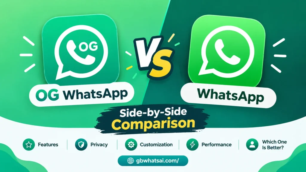 OG WhatsApp vs WhatsApp Side-by-Side Comparison