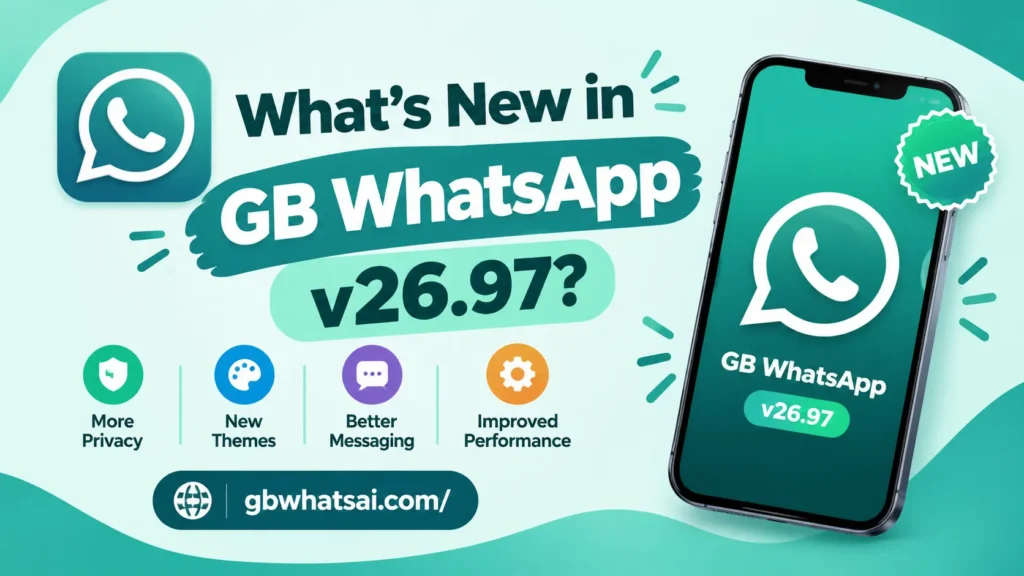 What’s New in GB WhatsApp v26.97